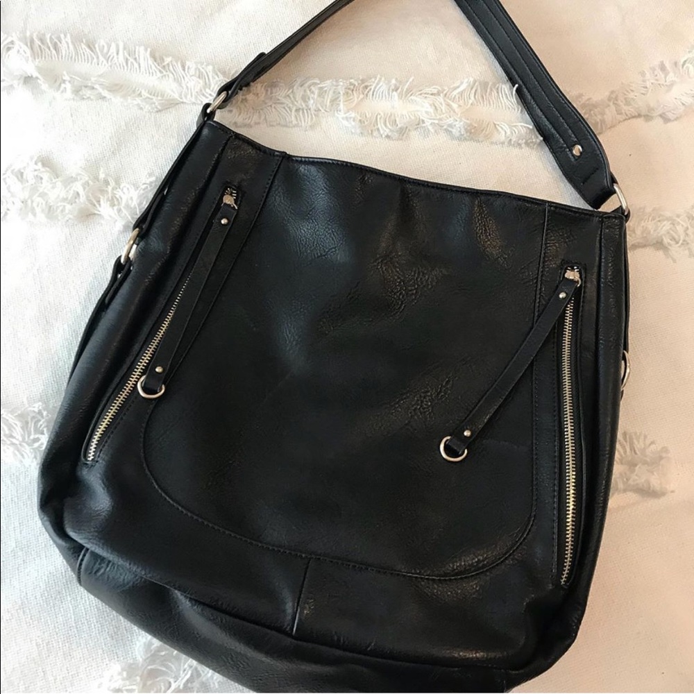 Black Satchel Purse